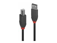 C ble USB 2.0 type A vers B, Anthra Line, 3m