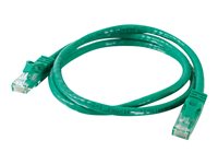 C2G 25ft Cat6 Ethernet Cable Snagless Unshielded (UTP) Green Patch cable 