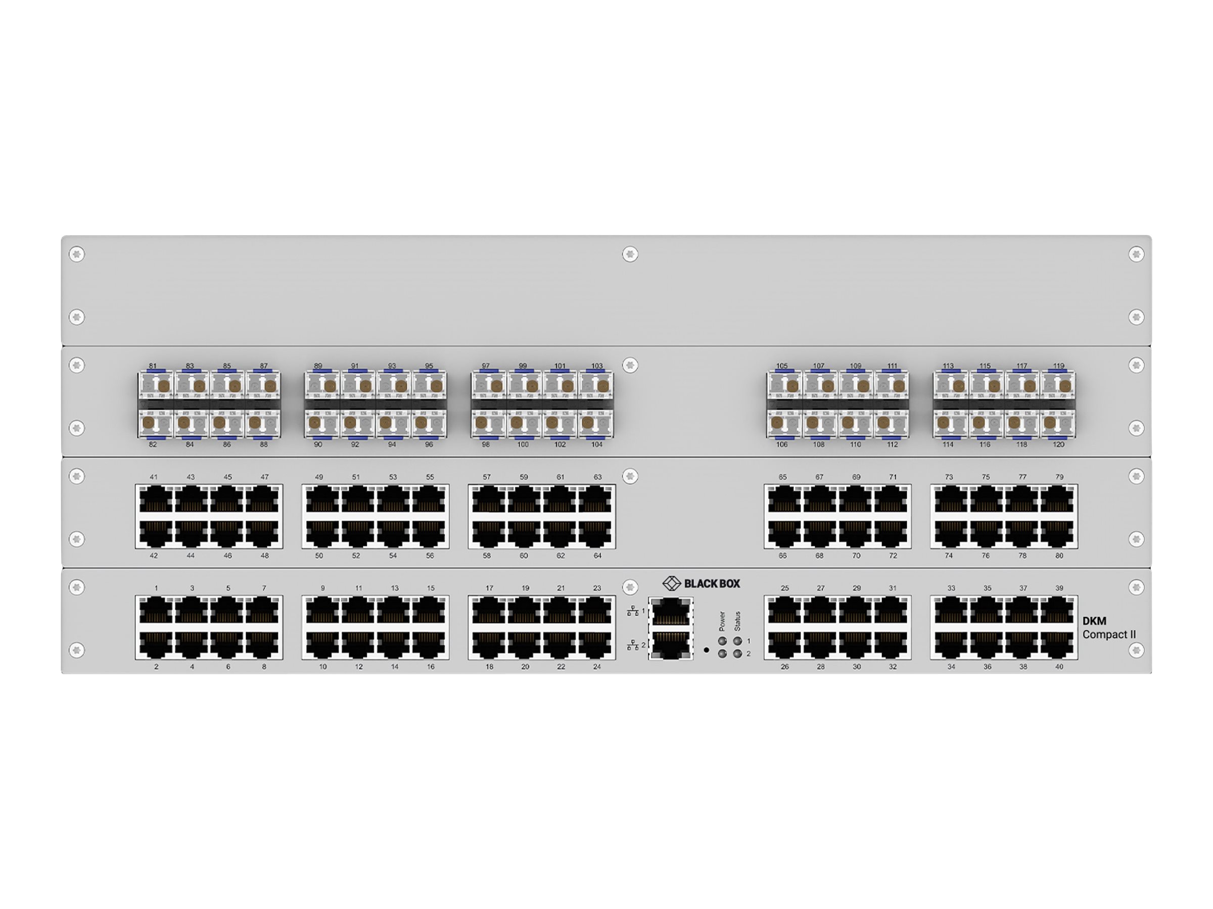 Black Box DKM Compact II KVM Matrix Switch ACXC80FH40-3G