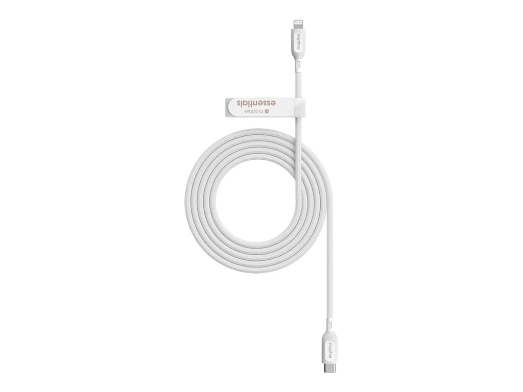 mophie essentials, USB-C cable, USB-C to Lightning, 2 m