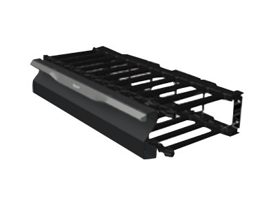 Ortronics Mighty Mo MM20 Horizontal Manager Cable management kit black 2U