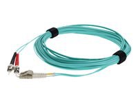 AddOn 8m LC to ST OM4 Aqua Patch Cable
