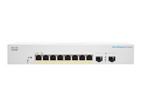 Cisco Business 220 Series CBS220-8P-E-2G - switch - 10 ports - smart - rack-mountable