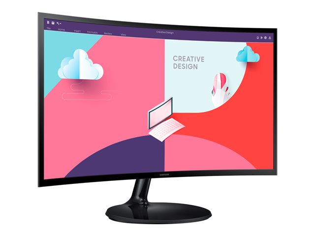 Samsung S24C360EAU - S36C Series - cran LED - incurv - Full HD (1080p) - 24"