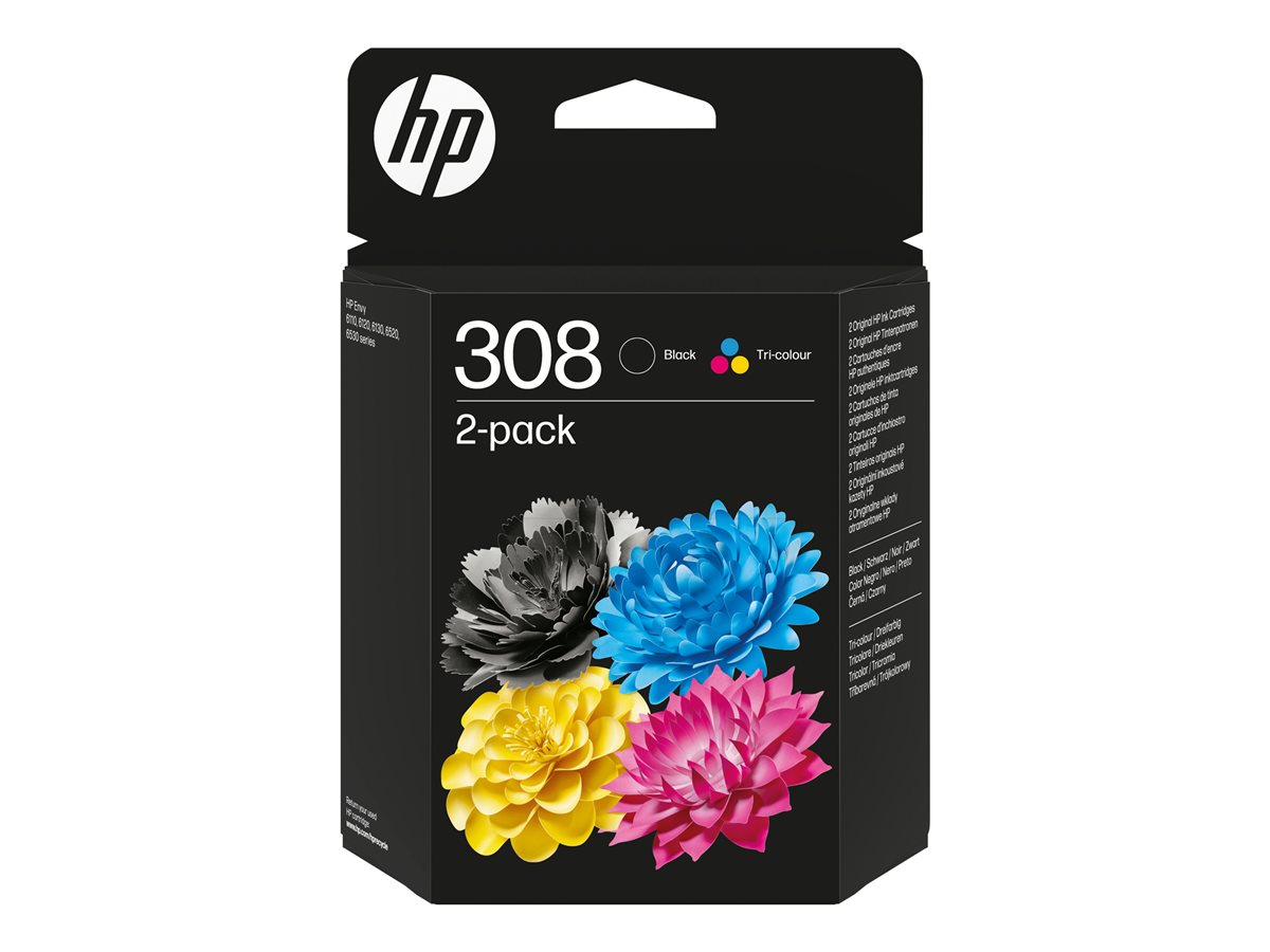 HP/InkHP 308 BK/Tri-Color...