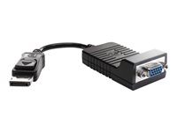 HP DisplayPort to VGA Adapter - Video converter - DisplayPort - VGA - for HP Z1 G8; Desktop Pro 300 G6; EliteDesk 800 G8; EliteOne 800 G8; Workstation Z1 G8, Z2 G8
