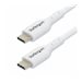 StarTech.com 6ft White USB-C Charging Cable, USB C Cable, 60W 3A PD