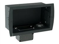 Premier Mounts GearBox GB-INWAVPB Enclosure for AV System black in-wall mou