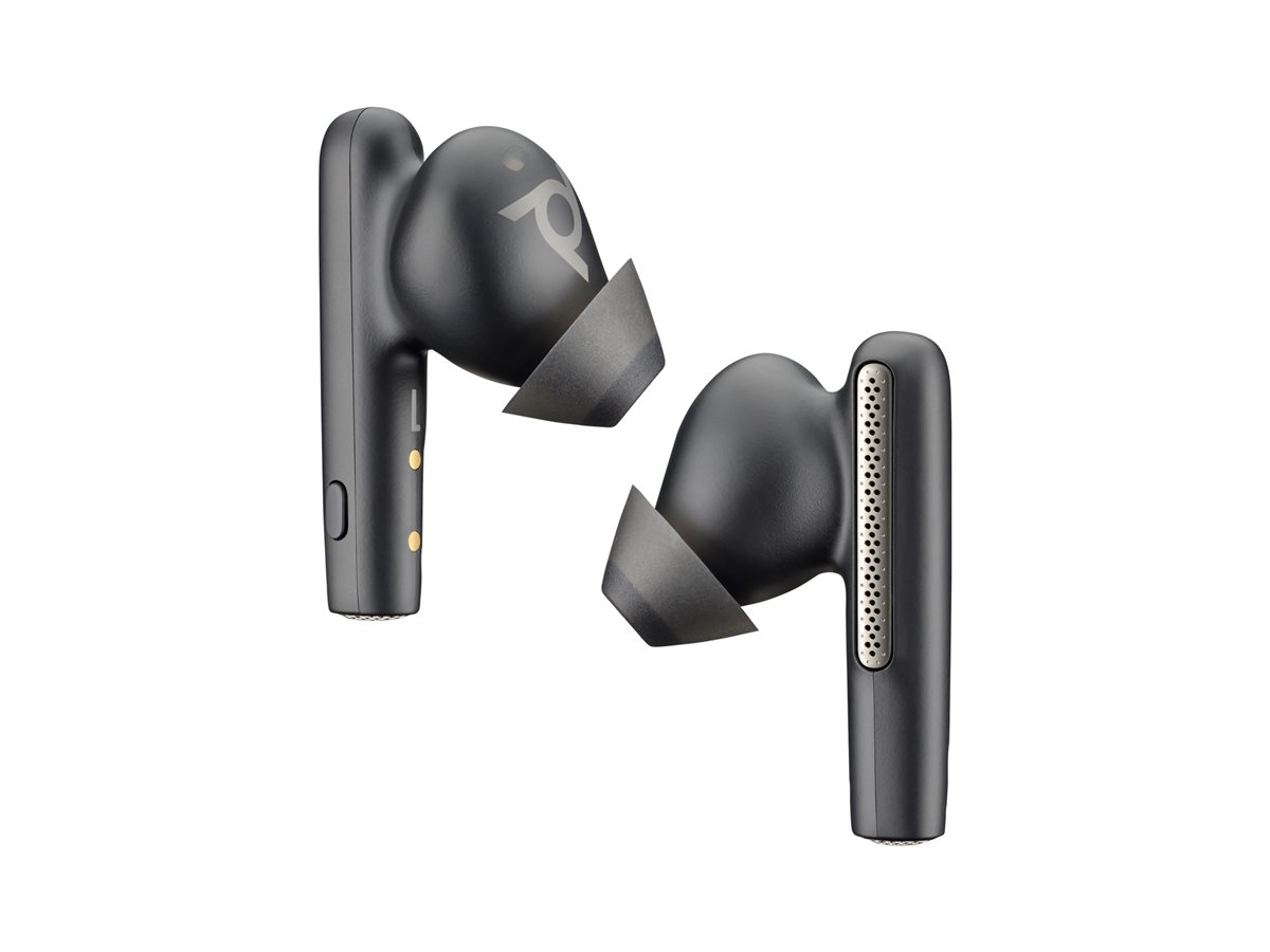 Poly Voyager Free 60+ UC Carbon Black Earbuds +BT700 USB-C Adapter +Touchscreen Charge Case – foto 3