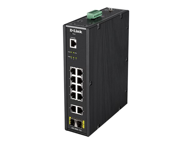 D-LINK 12 Port L2 Industrial SM Switch