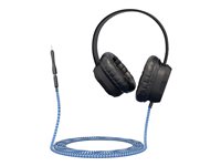 MAXCases Extreme Headset full size wired 3.5 mm jack black