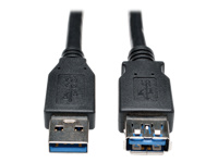 Eaton Tripp Lite Series USB 3.0 SuperSpeed Extension Cable - USB M/F, Black, 3 ft. (0.91 m)