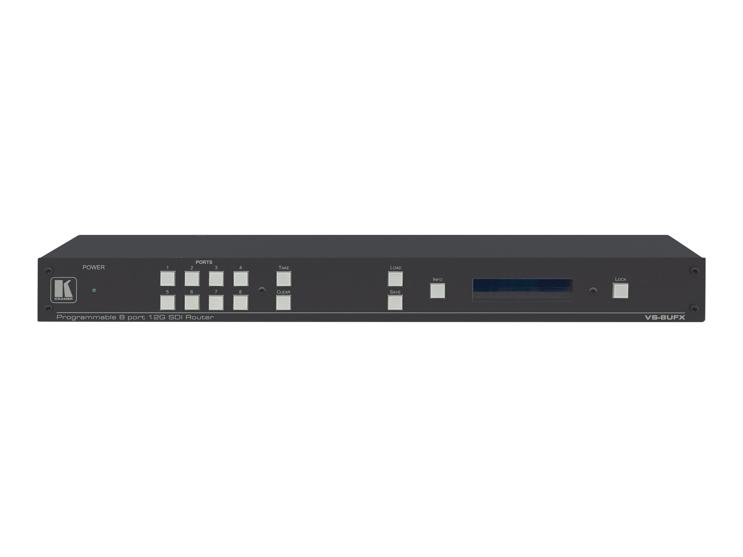 Kramer VS-8UFX 8-Port 12G SDI Matrix Switcher with Interchangeable Inputs & Outputs