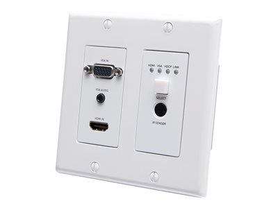 C2G 1 HDMI+VGA Wall Plate TX