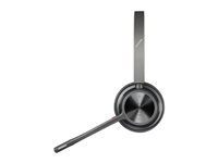 HP Poly Voyager 4320 - Voyager 4300 series - headset - on-ear - Bluetooth - wireless, wired - USB-C - black - Certified for Microsoft Teams, Zoom Certified