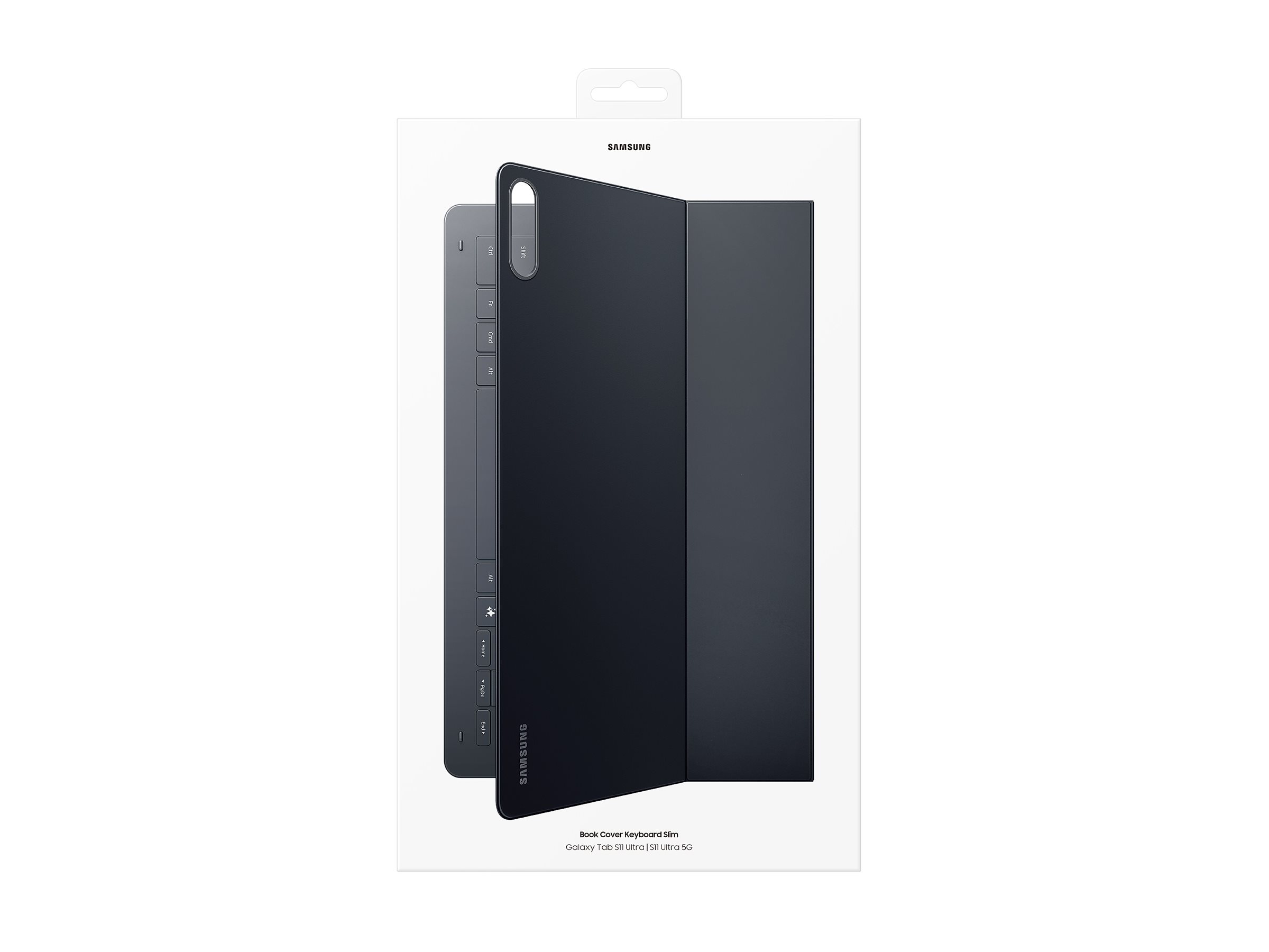 Samsung EF-DX930 keyboard and folio case (book cover) Slim QWERTY black Input Product shot Back 79000