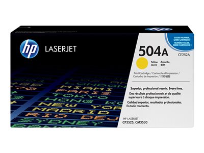 504A - yellow - original - LaserJet - toner cartri