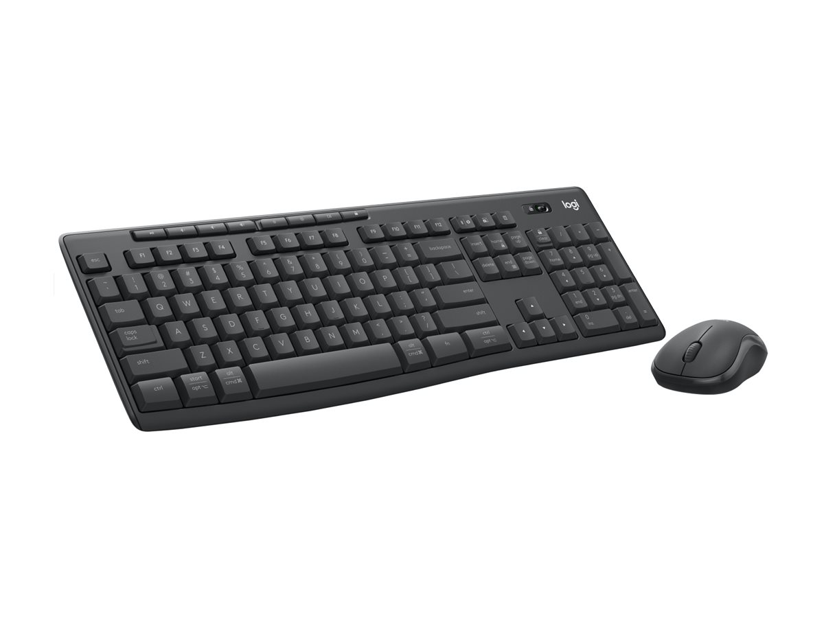 Logitech MK370 Combo for Business keyboard and mouse set QWERTY US graphite Input Usage / lifestyle Front 72726