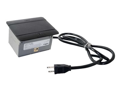 Wiremold deQuorum Single Flip-Up Unit with USB