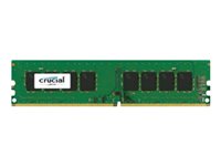 Crucial - DDR4 - module - 16 GB - DIMM 288-pin - 2400 MHz / PC4-19200 - unbuffered