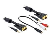 DeLOCK VGA-kabel Sort 3m
