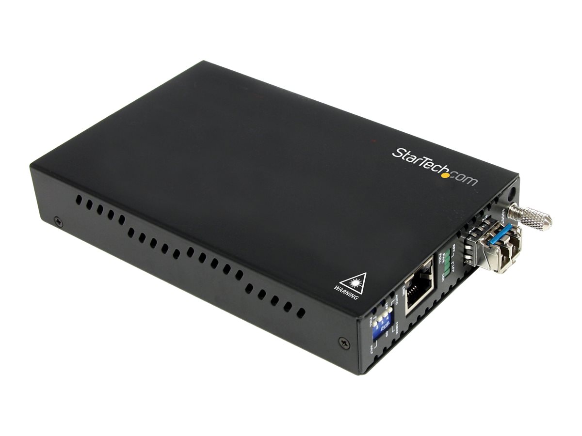 StarTech.com Multimode (MM) LC Fiber Media Converter for 1Gbe Network - 550m Range - Gigabit Ethernet - 850nm - with SFP Transceiver (ET91000LC2) - konvertor médií s optickými vlákny - 1GbE – foto 2