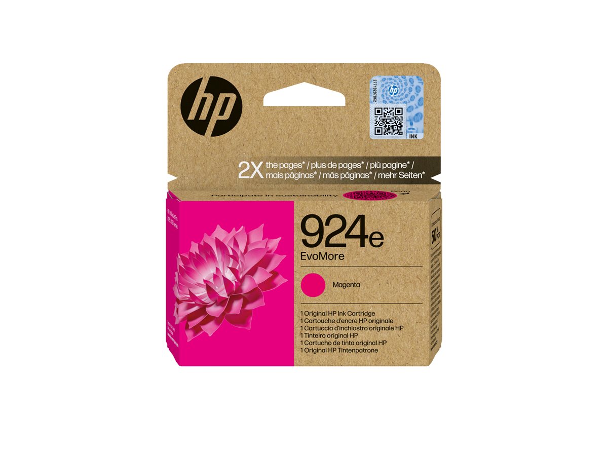 HP 924e EvoMore - purpurová - originální - inkoustová cartridge – foto 2