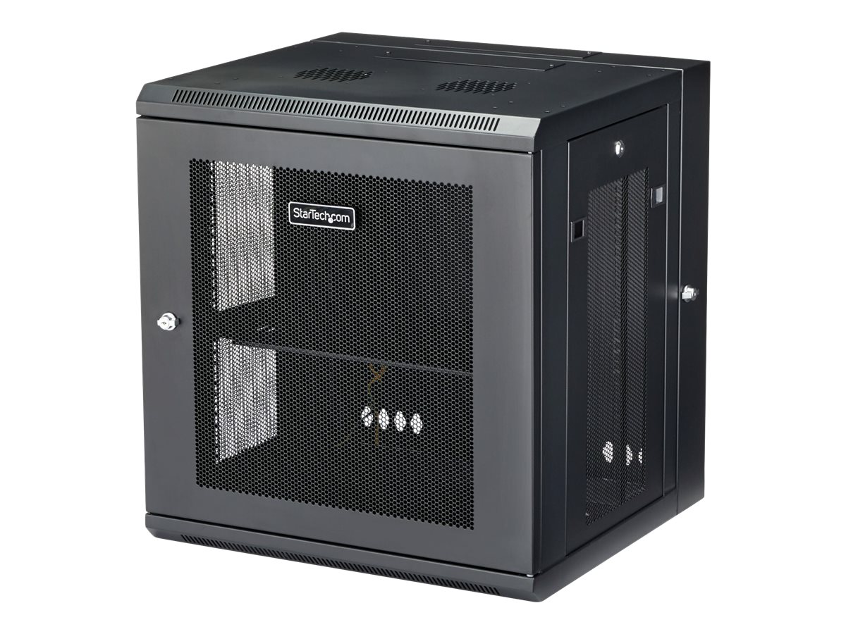 6U Wall Mount Rack Cabinet for Network Switches, Lockable