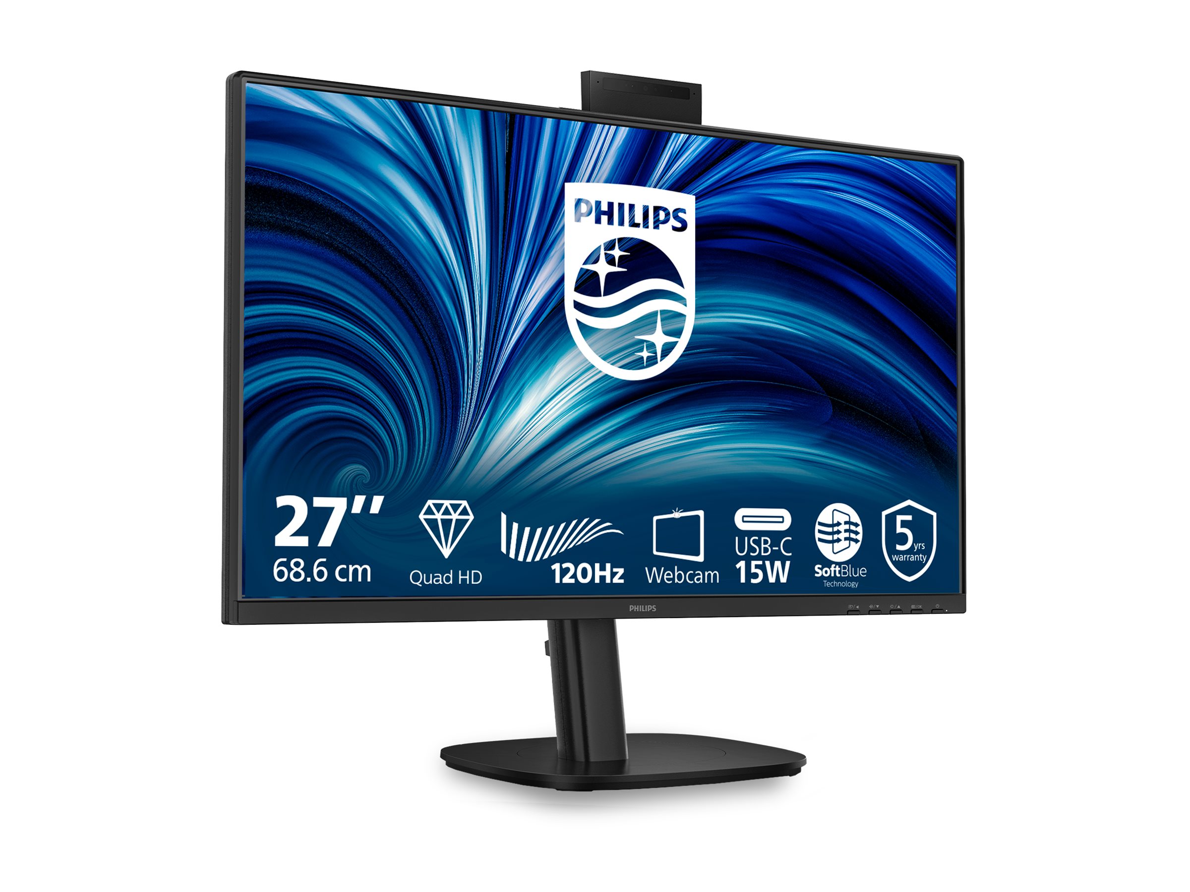 An image of Philips 27B2N3500JH - 3000 Series - LED monitor - 27"