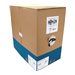 Eaton Tripp Lite Series Cat6a 10G Solid Core UTP Bulk Ethernet Cable, CMR Rated, Black, 1000 ft. (305 m)