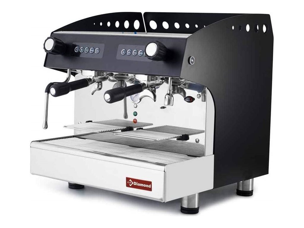 Diamond Compact Line Plus automatic coffee machine with cappuccinatore - black