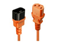 LINDY 2m IEC Extension Lead Orange