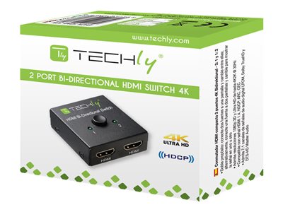 TECHLY HDMI 4K Bi Direktionaler Switch