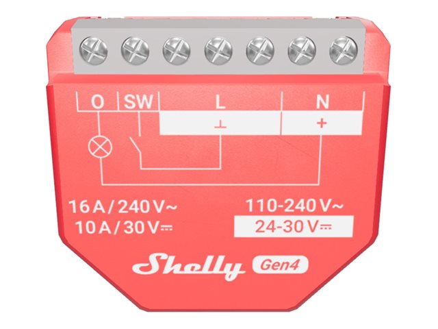 SHELLY 1PM Gen4 2-pack PM Switch FG3800238070724