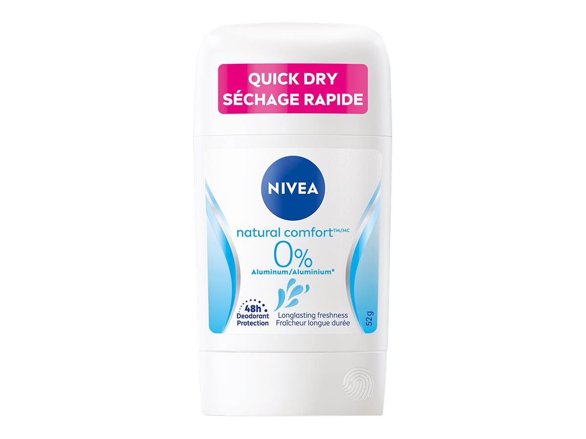 Nivea Natural Comfort 0% Aluminium Deodorant - 52g
