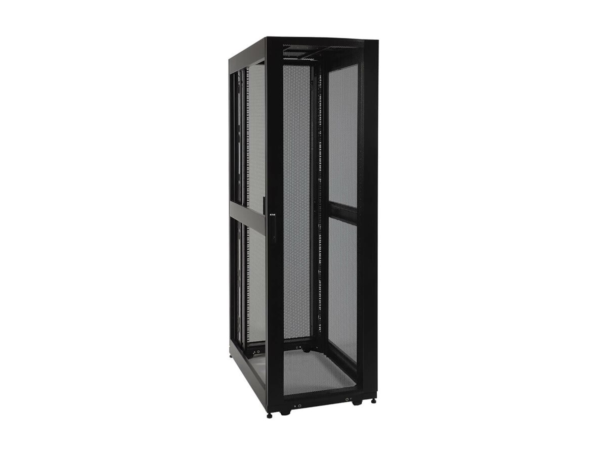 Tripp Lite 45U Rack Enclosure 36" Depth w Doors & Sides 3000lb Capacity
