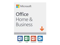 Microsoft Office Home and Business 2019 Kontor-applikationer - kontorsuite 1 PC/Mac