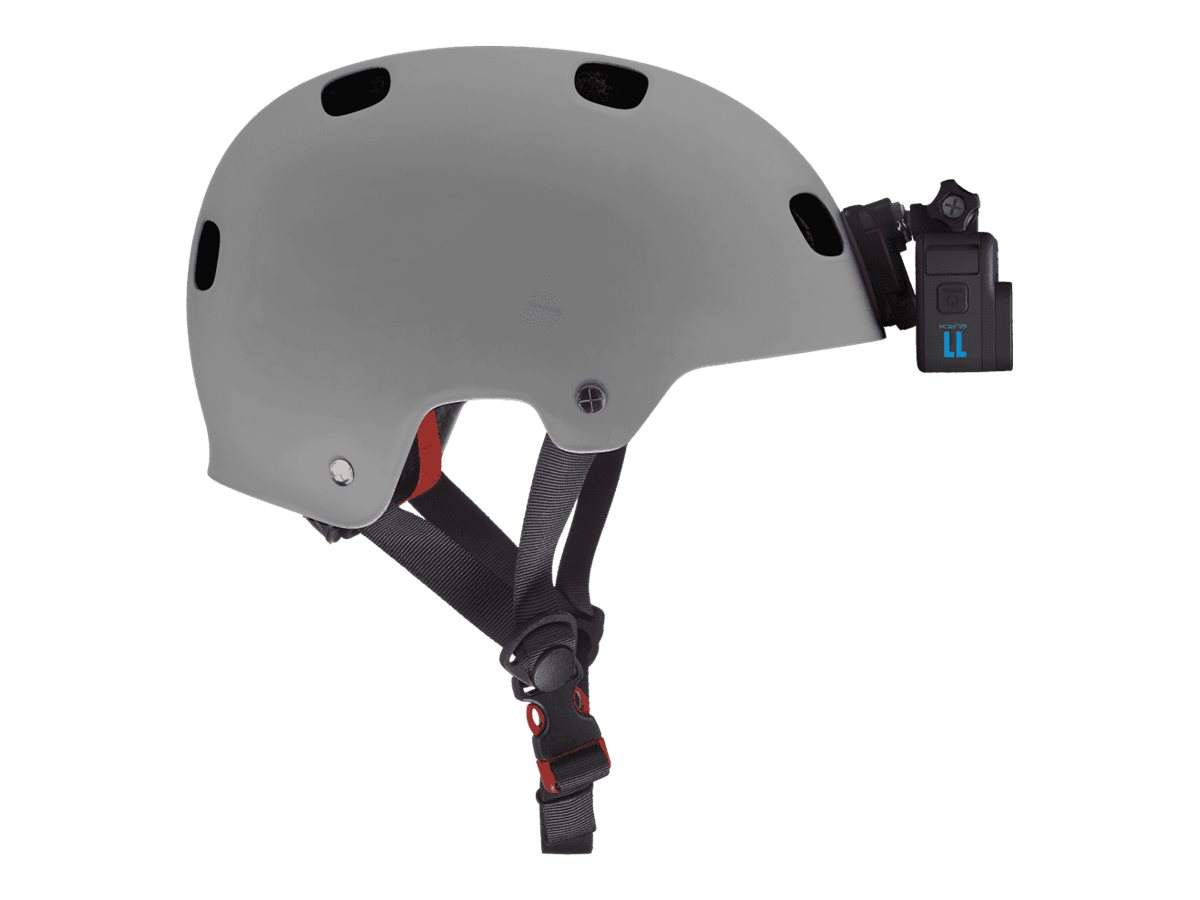 GoPro Helmet Front + Side Mount camcorder mounting Product shot with extra item(s) Left side 77636