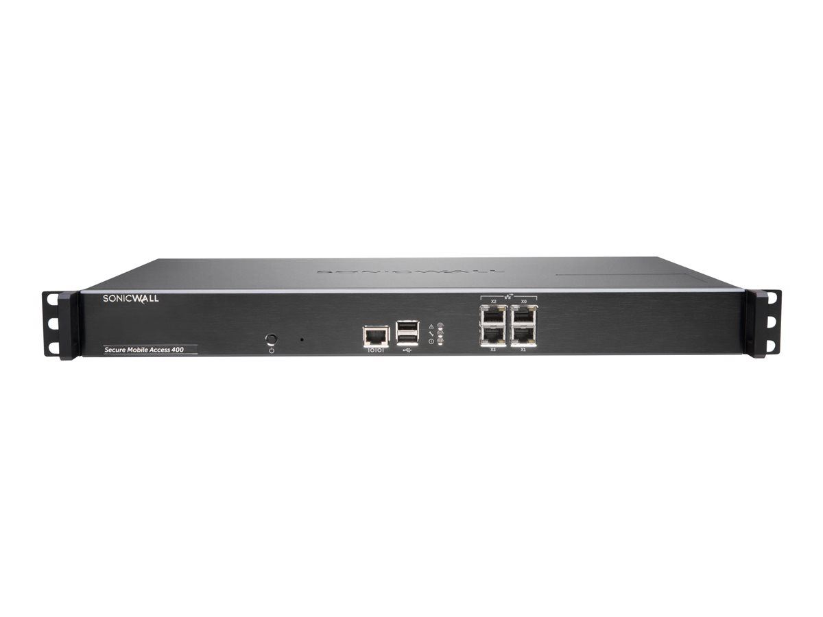 SonicWall Secure Mobile Access 410 - bezpečnostní zařízení - s 3 roky podpora 24x7 – foto 2