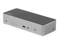 StarTech.com USB-C Dock, 4K 60Hz Quad Monitor DisplayPort & HDMI, Universal USB C 100W Power Delivery Charging, USB Hub w/ 1x USB Type-C & 3x USB-A, , Audio - Thunderbolt 3 Compatible (DK31C4DPPDUE) Dockingstation