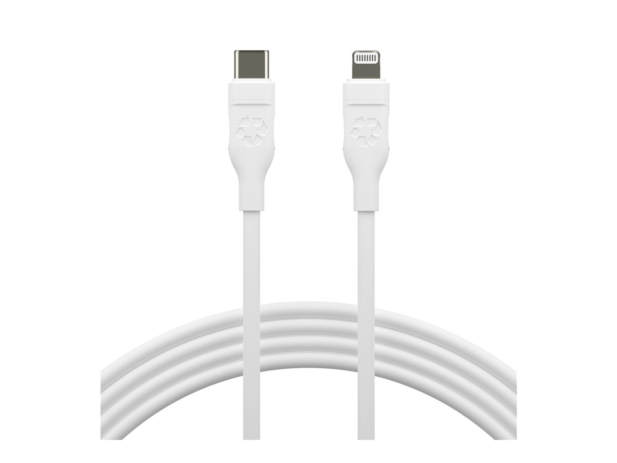 re-charge-Cable2mUSB-CtoLightn-W – foto 2