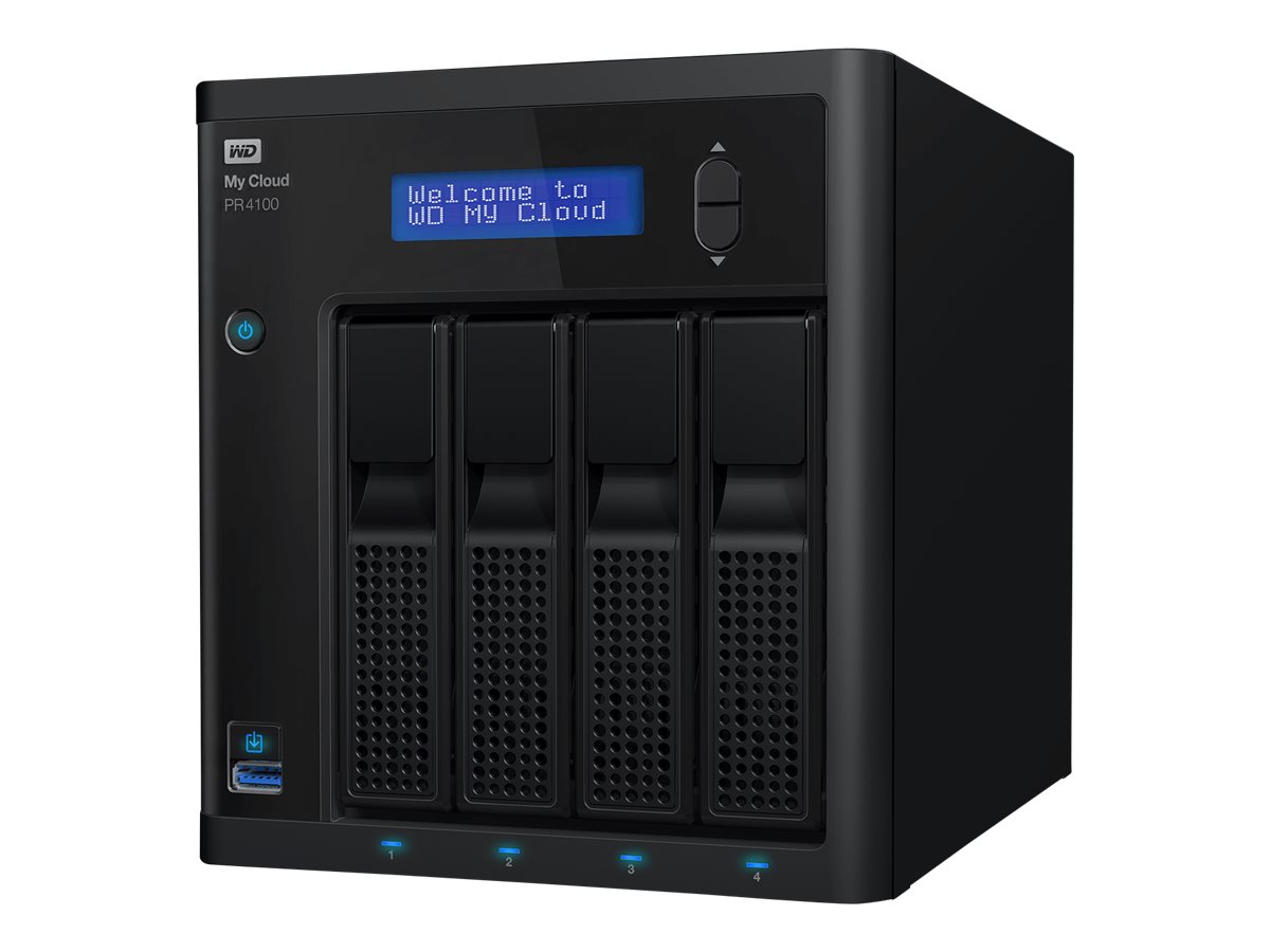 WD My Cloud PR4100 WDBNFA0000NBK