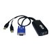 Tripp Lite USB (2) Server Interface Unit Virtual Media KVM Switch HD15 USB RJ45