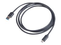 Akyga USB 3.2 Gen 2 USB Type-C kabel 1.8m Sort