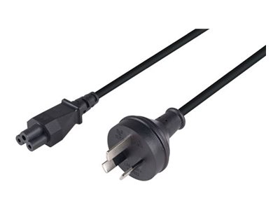 Dynamix power cable IEC C5 to 3 pin power 1 Product shot Right-angle 79250
