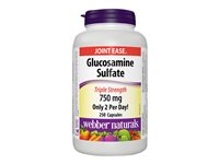 Webber Naturals Glucosamine Sulfate 750mg - 250s