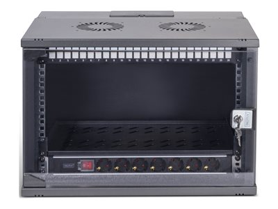 DIGITUS 48,26cm Netzwerk-Set 7HE Wandgeh Rack-Gehäuse