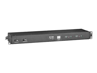 Eaton Tripp Lite Series 2.9kW Single-Phase Basic PDU with ISOBAR Surge Protection, 120V, 3840 Joules, 12 NEMA 5-15/20R Outlets, L5-30P Input, 15 ft. Cord, 1U Rack-Mount, TAA