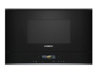 Siemens iQ700 Mikrobølgeovn Til indbygning 900W 21liter Sort/rustfrit stål