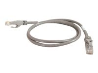 C2G 10ft Cat6 Snagless Unshielded (UTP) Network Crossover Patch Cable - Gray
